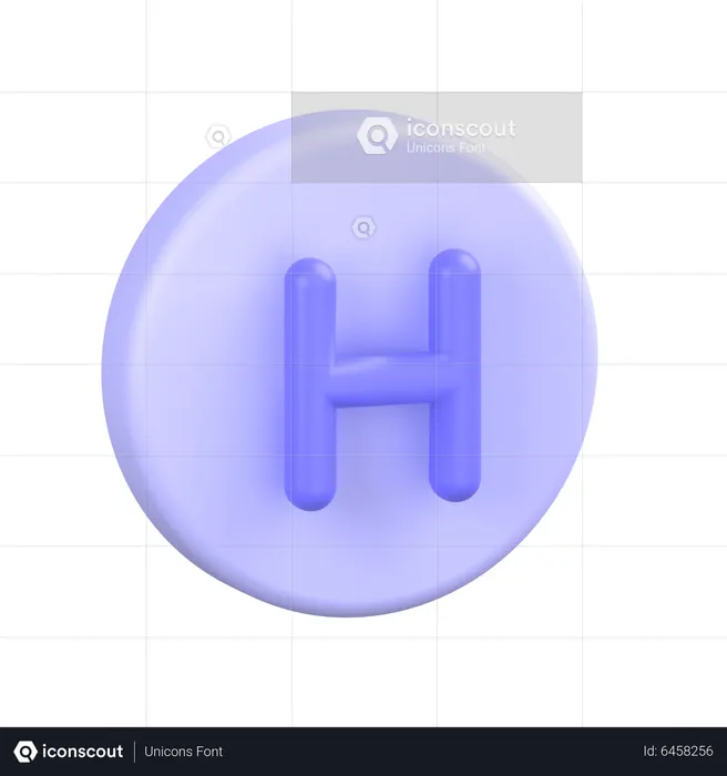 Signo de hospital  3D Icon