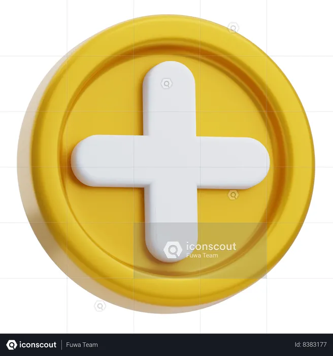 Señal medica  3D Icon