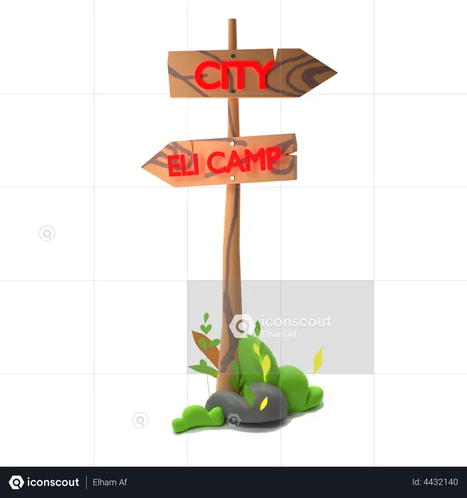 Signpost  3D Illustration