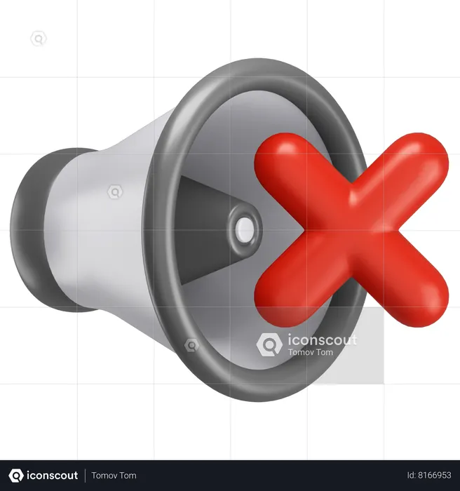 Silent  3D Icon