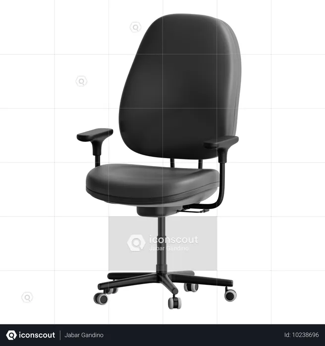 Silla de oficina  3D Icon