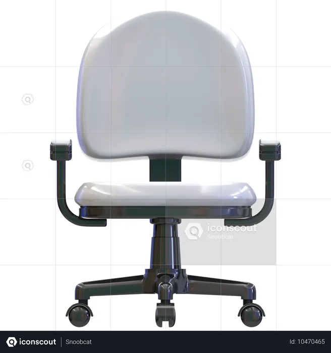 Silla de oficina  3D Icon