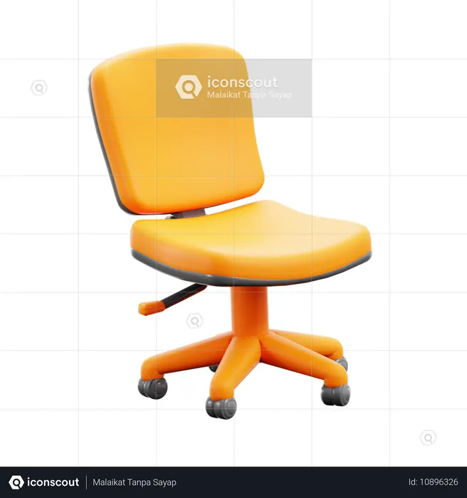 Silla de oficina  3D Icon