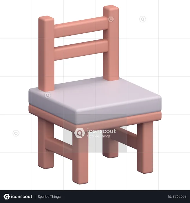 Sillón  3D Icon