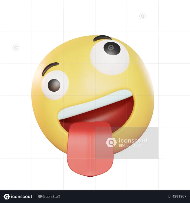 Silly Emoji 3D Icon