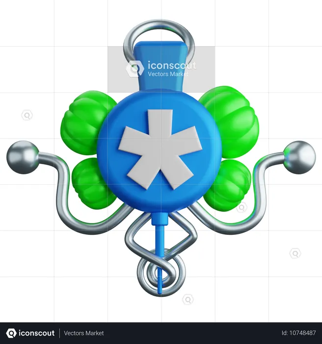 Símbolo medico  3D Icon