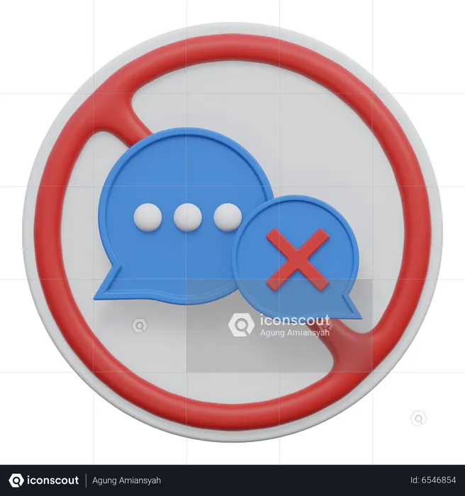 Sin comentarios  3D Icon
