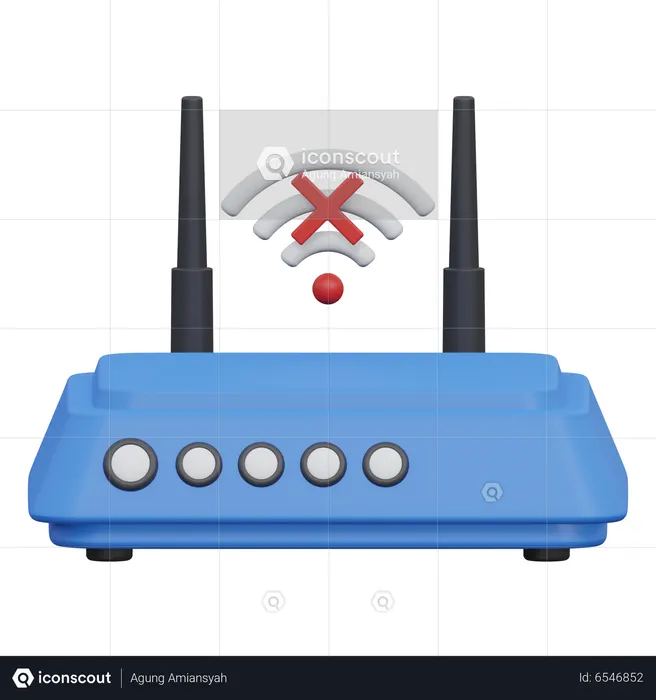 Sin conexión  3D Icon