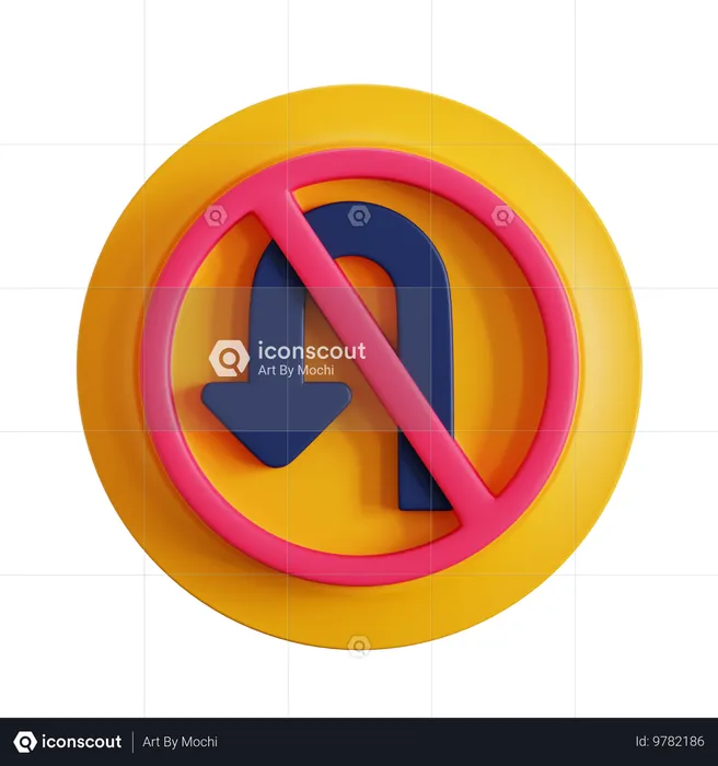 No tu turno  3D Icon