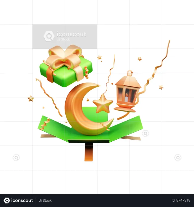 Sorpresa sin llamar  3D Icon