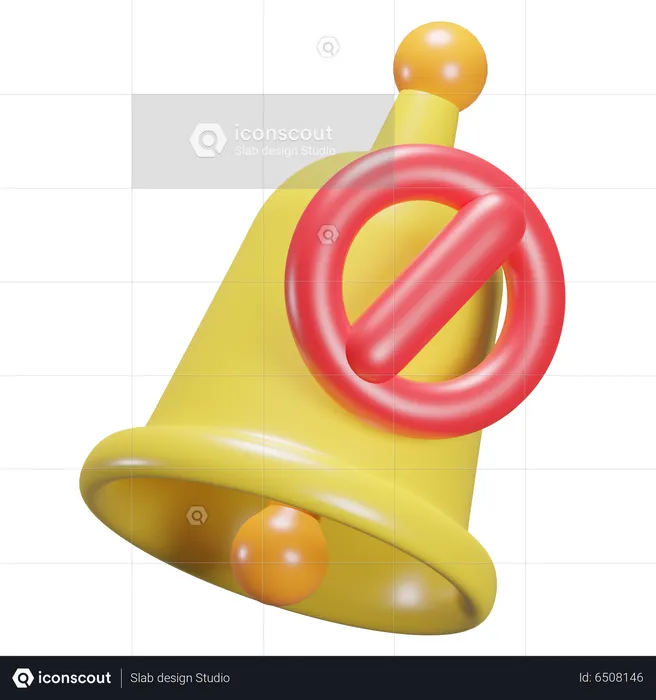 No hay nueva notificación  3D Icon