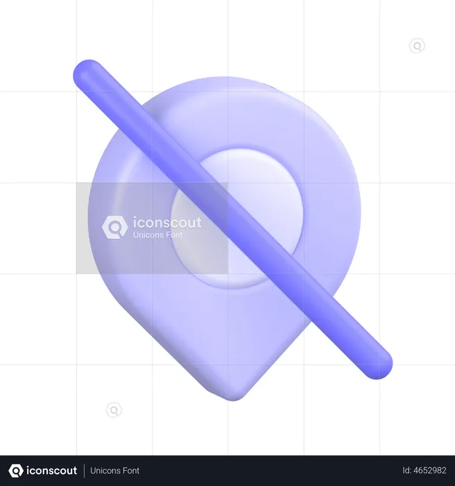 Sin ubicación  3D Icon