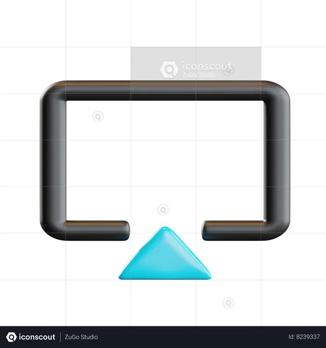 Sinal de airplay  3D Icon