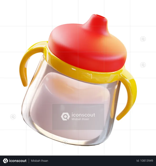 Sippy Cup  3D Icon