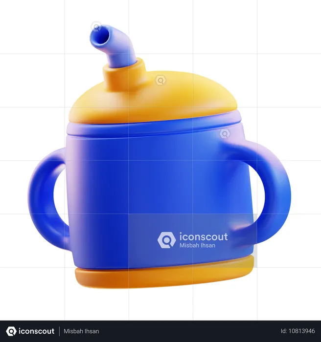 Sippy Cup  3D Icon