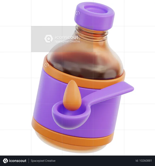 Sirup  3D Icon