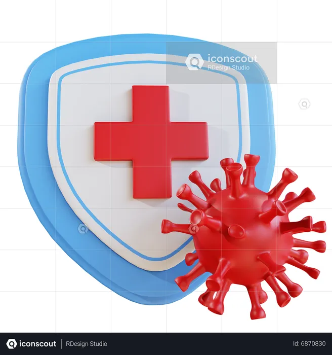 Sistema imunológico  3D Icon