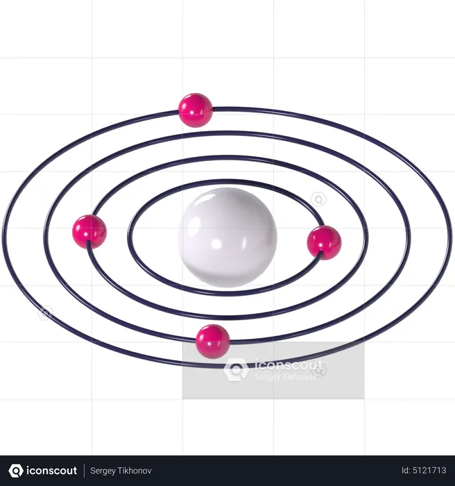 Sistema solar  3D Icon