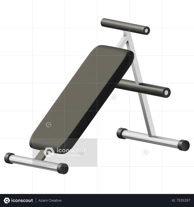 Sit-Up-Bank  3D Icon