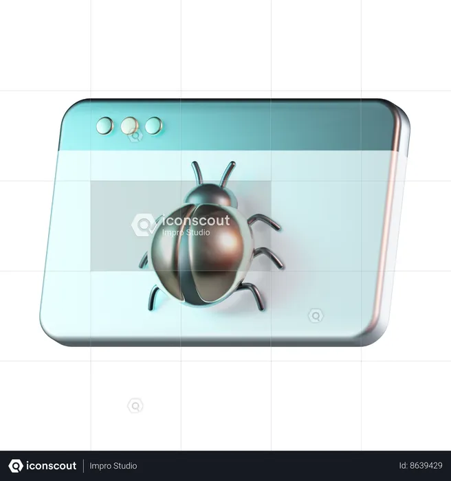 Bug no site  3D Icon