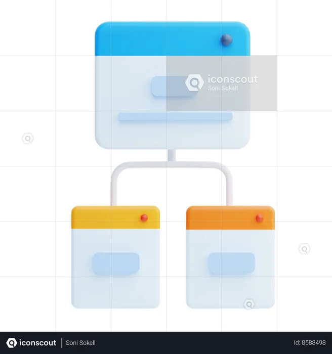 Site Map  3D Icon