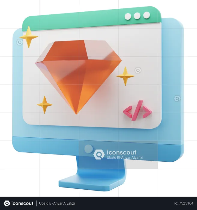 Site Web premium  3D Icon