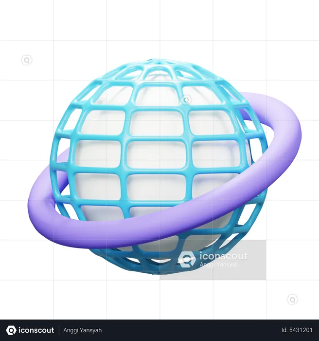 Site web  3D Icon