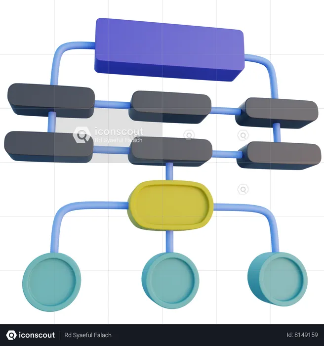 Sitemap  3D Icon