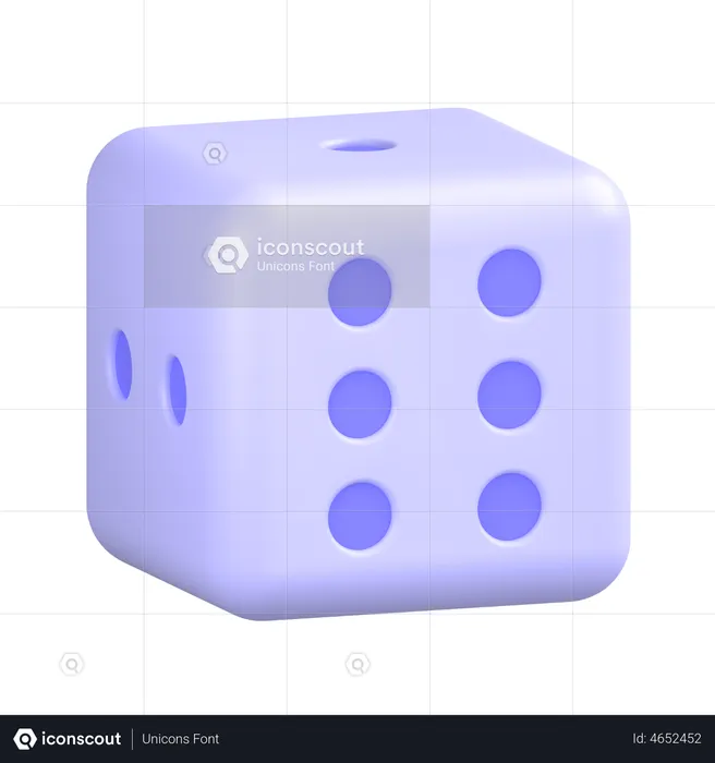 Six Dice  3D Icon