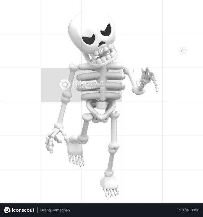 Skeleton  3D Icon