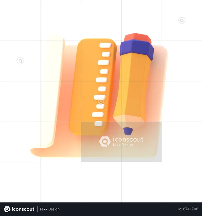Sketch Tool  3D Icon