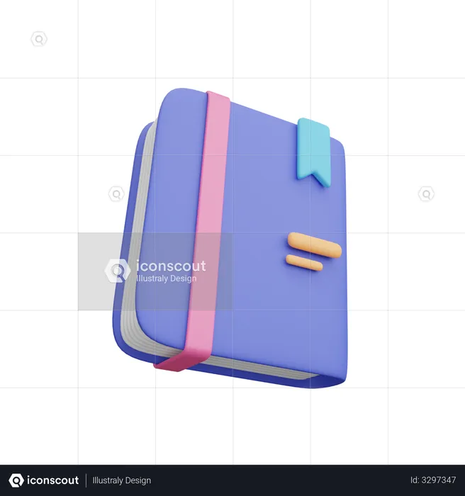 Sketchbook  3D Icon