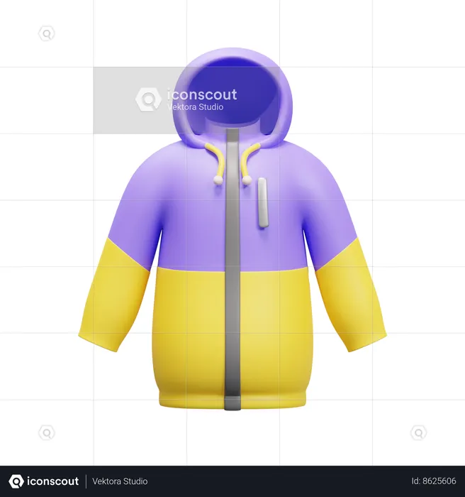 Ski jacket  3D Icon