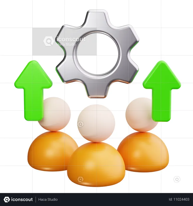 Skill Development  3D Icon