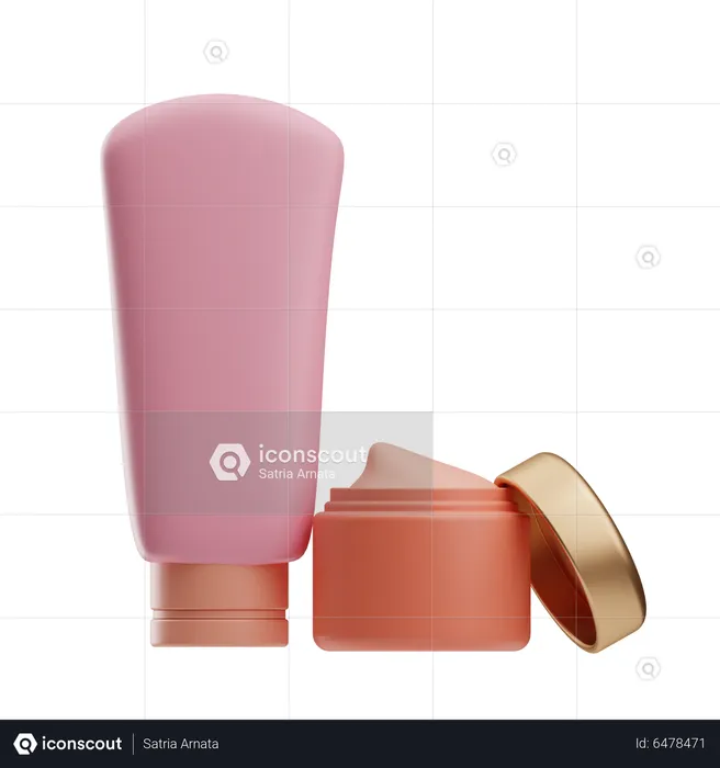 Skincare  3D Icon