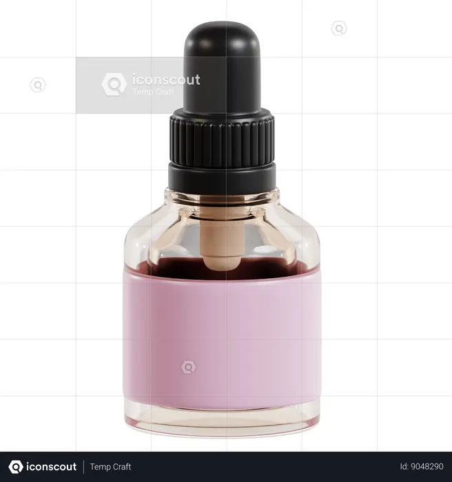 Skincare Serum  3D Icon