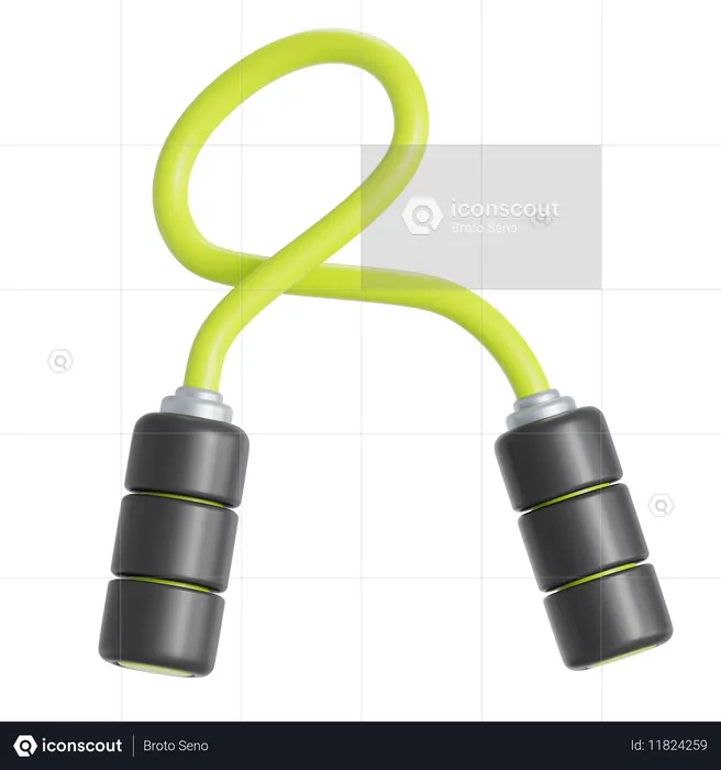 Skipping rope  3D Icon