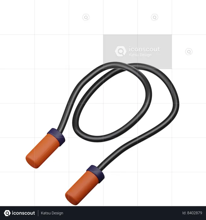 Skipping Rope  3D Icon