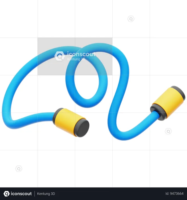 Skipping Rope  3D Icon