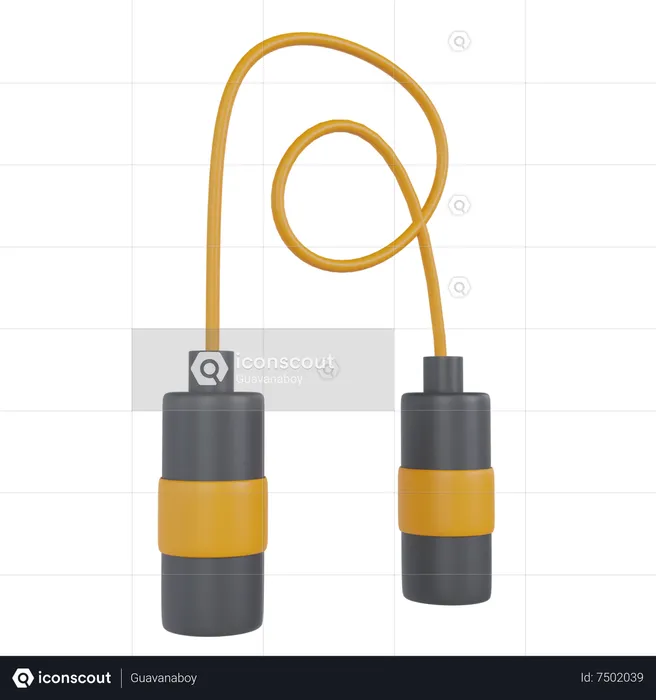 Skipping Rope  3D Icon