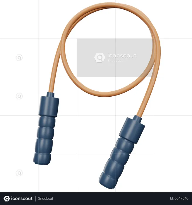 Skipping Rope  3D Icon