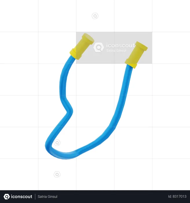 Skipping Rope  3D Icon