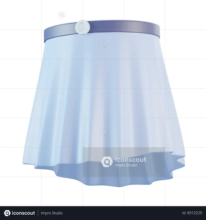 Skirt  3D Icon