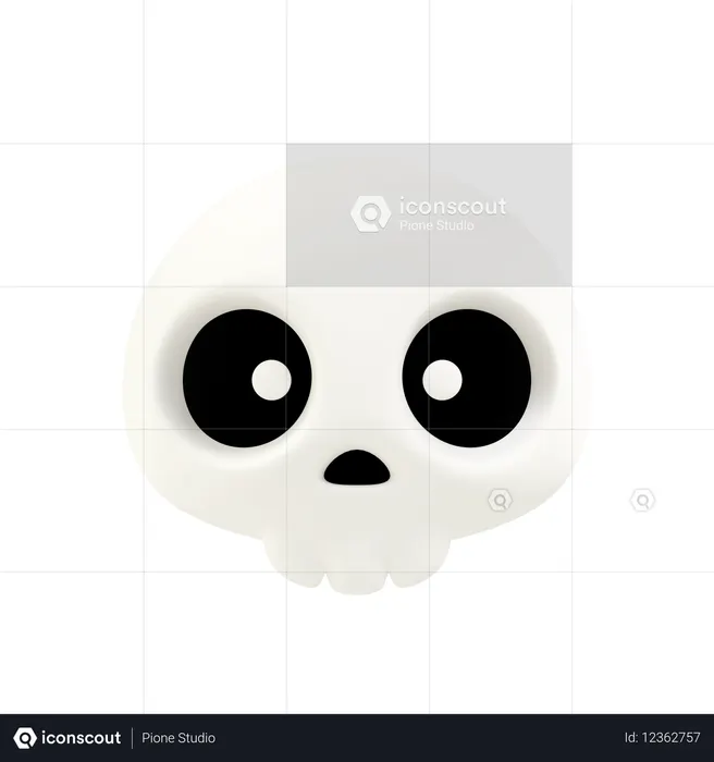 Skull  3D Icon