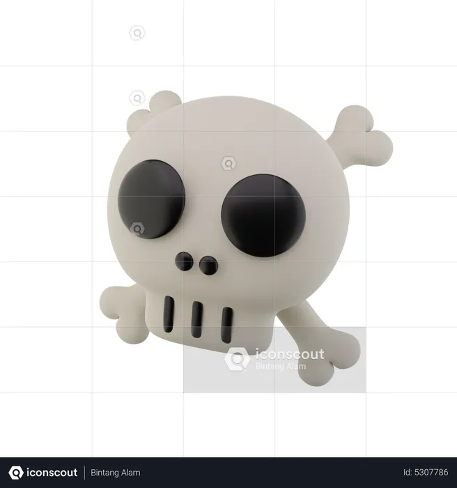 Skull  3D Icon