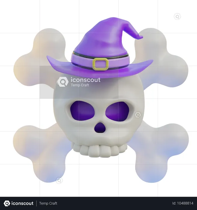 Skull  3D Icon