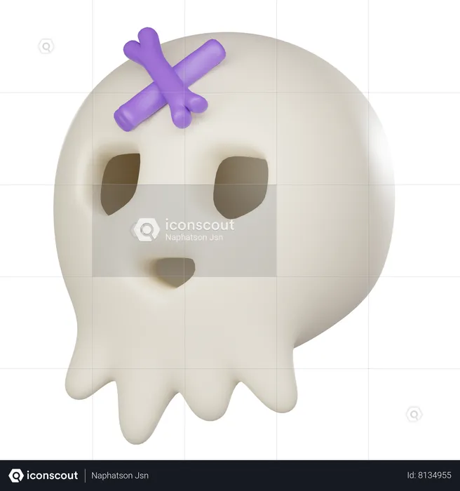 Skull  3D Icon