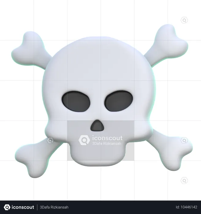 Skull  3D Icon