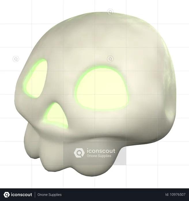 Skull  3D Icon