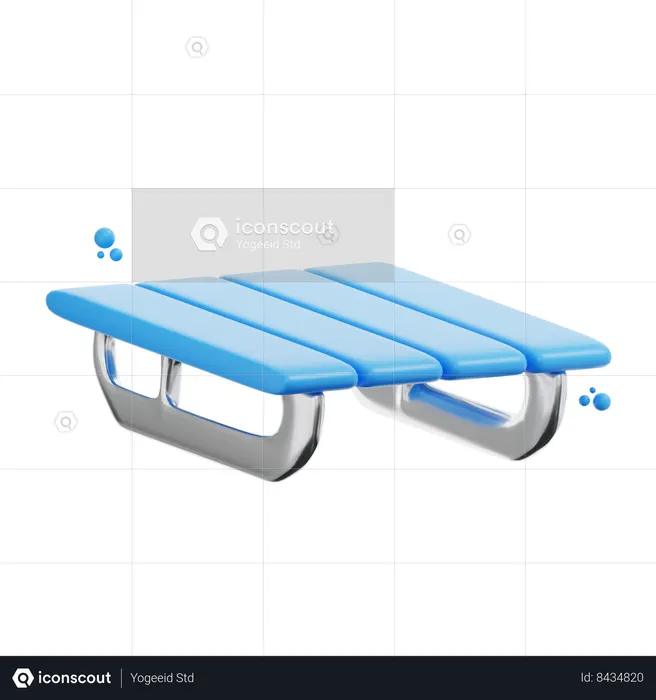 Sledge  3D Icon
